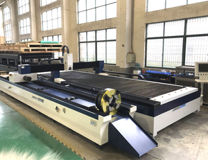 Machine de d&eacute;coupe laser &agrave; lit de t&ocirc;le soud&eacute;e lourde JLNS6025