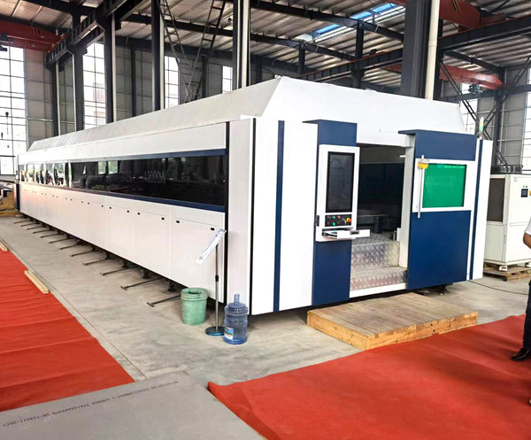 M&aacute;quina de corte a laser com modos de mesa de troca totalmente fechada JLMA4020