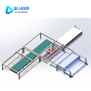 M&aacute;quina cortadora por l&aacute;ser de chapa con sistema autom&aacute;tico de carga, descarga, almacenamiento y clasificaci&oacute;n