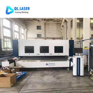 Cortadora l&aacute;ser de p&oacute;rtico industrial de 20kW con recorrido de 3-12m de largo para corte de l&aacute;minas de metal